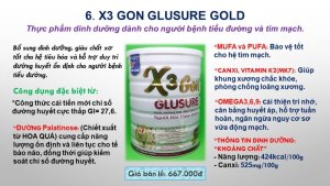 X3 GON GLUSURE GOLD