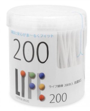 Tăm bông Life xoắn 200