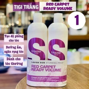 DẦU GỘI VÀ XẢ TIGI TRẮNG LÀM PHỒNG TÓC 750ml