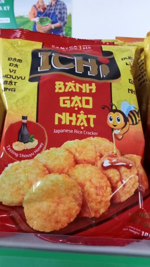Bánh Gạo Nhật Ichi Vị Shouyu Mật Ong Túi 100g