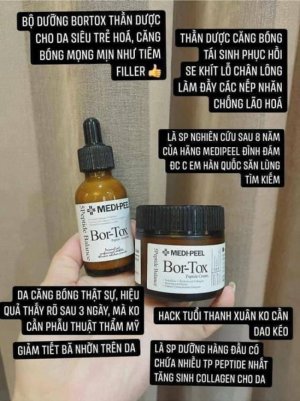 Bộ chăm sóc da Bor tox - của Medipeel