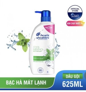 Dầu gội đầu HEAD AND SHOULDER Bạc Hà 625ml
