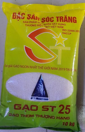 Gạo ST 25 đặc sản Sóc Trăng (10 kg)