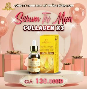 SERUM SIÊU TRỊ MỤN COLLAGEN X3 ĐÔNG ANH