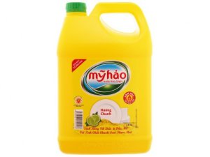 Nước rửa chén Mỹ Hảo hương chanh can 3.8kg