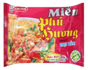 Miến Phú Hương thịt bằm 55g (thùng 24 gói)
