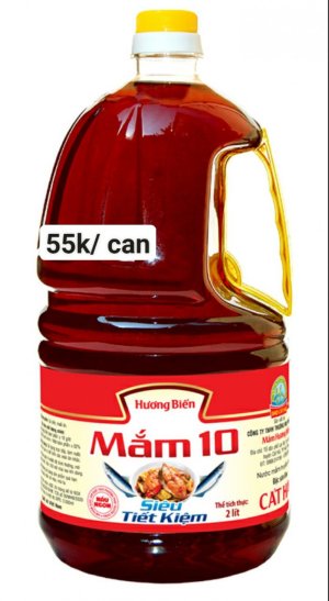 Nước mắm siêu tiết kiệm loại 2 lít