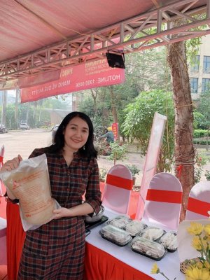 Combo nước phở+bánh chưng