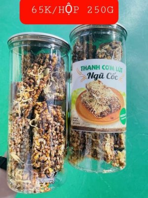 THANH CƠM GẠO LỨC  HỘP 250G