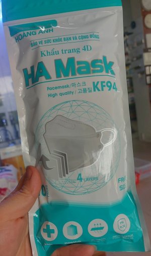 Khẩu trang 4 D HA MASK (10 CHIẾC)