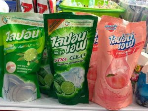 Nước rửa chén Lipon Thái Lan túi 550ml