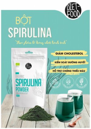 Bôt SPIRUNILA hữu cơ