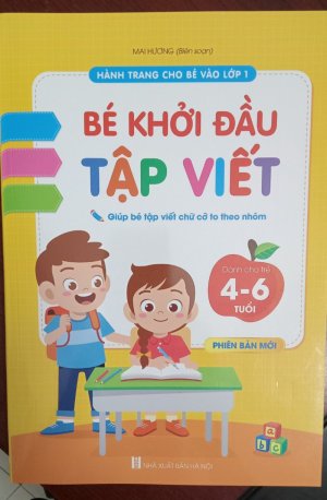 Sách Bé Khởi Đầu Tập Viết- Hành trang cho bé vào lớp 1