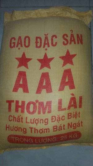 GẠO THƠM LÀI 3 CHỮ A