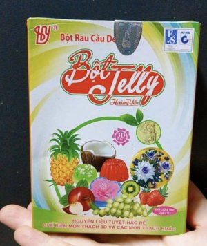 Bột rau câu Jelly dẻo Hoàng Yến