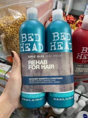 DẦU GỘI VÀ XẢ TIGI XANH DƯƠNG 750ml