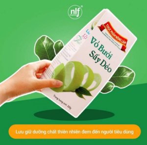 VỎ BƯỞI SẤY DẺO - 200 GR