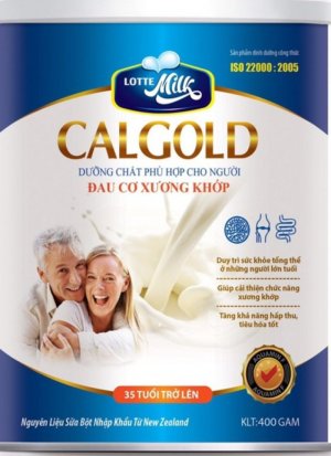 SỮA ĐAU CƠ XƯƠNG KHỚP - CALGOLD