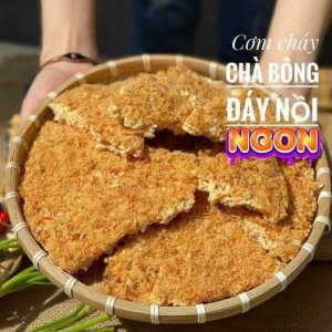 CƠM CHÁY CHÀ BÔNG ĐÁY NỒI