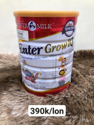 SỮA PHÁT TRIỂN CHIỀU CAO ENTER GROW IQ - 900 GR