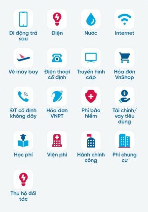THU HỘ TIỀN ĐIỆN , NƯỚC , WIFI