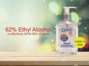 RỬA TAY KHÔ DIỆT KHUẨN DẠNG GEL HAND SANNITIZE RX