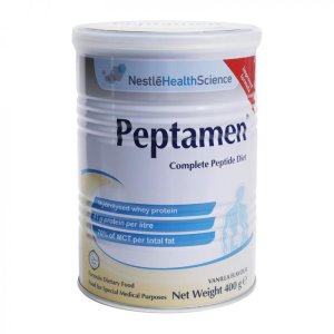 Thùng sữa Peptamen (12 hộp 400gr/thùng) – công thức dinh dưỡng đặc biệt từ Nestlé Thụy Sĩ