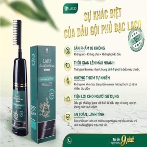 Dầu gội phủ bạc Laco