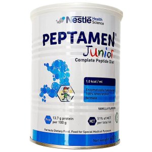 Thùng sữa Peptamen Junior (12 hộp 400gr/thùng) - thương hiệu Nestle Thụy Sỹ