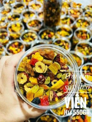 TRÁI CÂY SẤY DẺO VIÊN