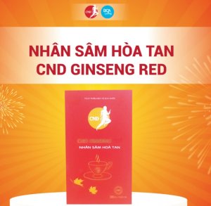 Nhân Sâm Hoà Tan CND GINSENG Red