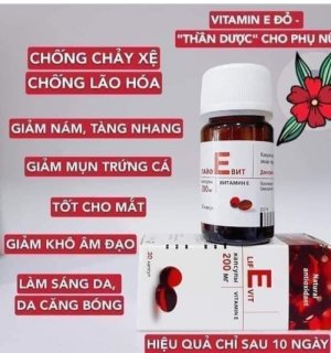 VITAMIN E ĐỎ NGA