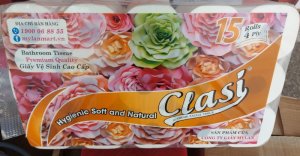 Giấy vệ sinh cao cấp Classi (15 cuộn)