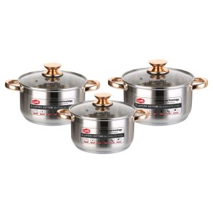 Bộ nồi inoc 304 mã HQ 223