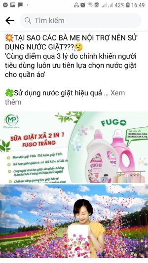ComboSỮA GIẶT CAO CẤP FUGO