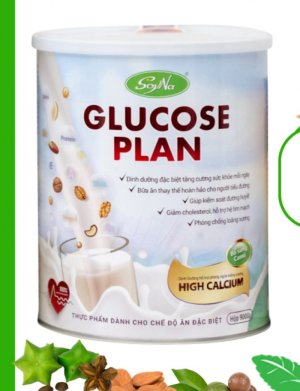Sữa GULUCOSE PLAN canxi SOYNA 900g