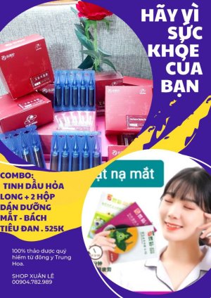 COM BO THẢO DƯỢC - TINH DẦU + DƯỠNG MẮT