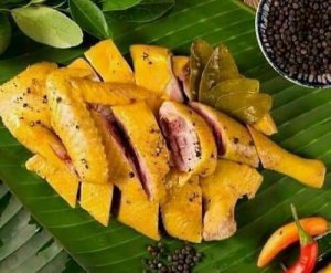 GÀ MUỐI HOA TIÊU - NỬA CON