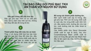 DÂU GỘI PHỦ NÂU VÀ PHỦ BẠC TKH