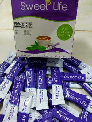 ĐƯỜNG CỎ NGỌT HỘP 50 GÓI