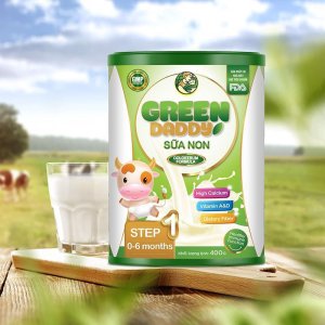 Sữa non grean daddy sữa non trẻ từ 0-6 tháng 400g
