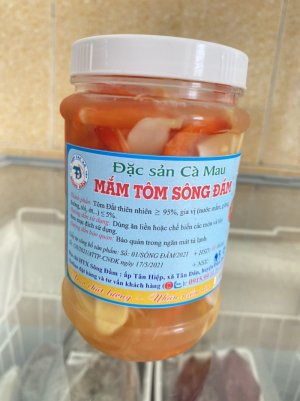 MẮM TÔM SÔNG ĐẦM 0.5KG