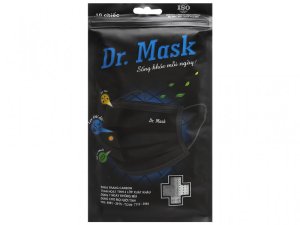 KHẨU TRANG DR.MASK CACBON THAN HOẠT TÍNH 4 LỚP GÓI 10 CÁI