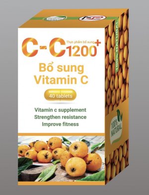C-C 1200+ Bổ sung Vitamin C