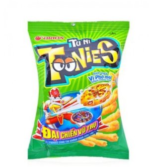 Bỉm bim  Snack Toonies Vị Phô Mai Orion 38g