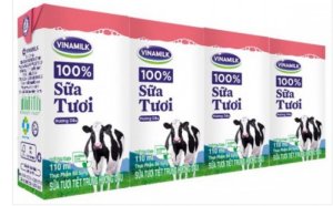 Thùng 48 Hộp Sữa tươi tiệt trùng Vinamilk 100% hương dâu 110ml