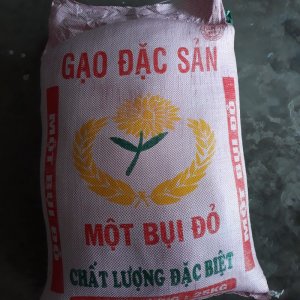 GẠO MỘT BỤI ĐỎ 25 KG / 1 BAO