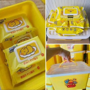 COMBO KHĂN GIẤY ƯỚT+ THÙNG CON VỊT KUTE