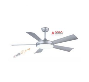 Quạt trần asia qt01-b-01 bạc kiêu sa