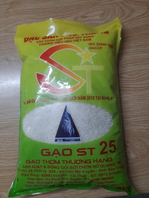 Combo gạo st25